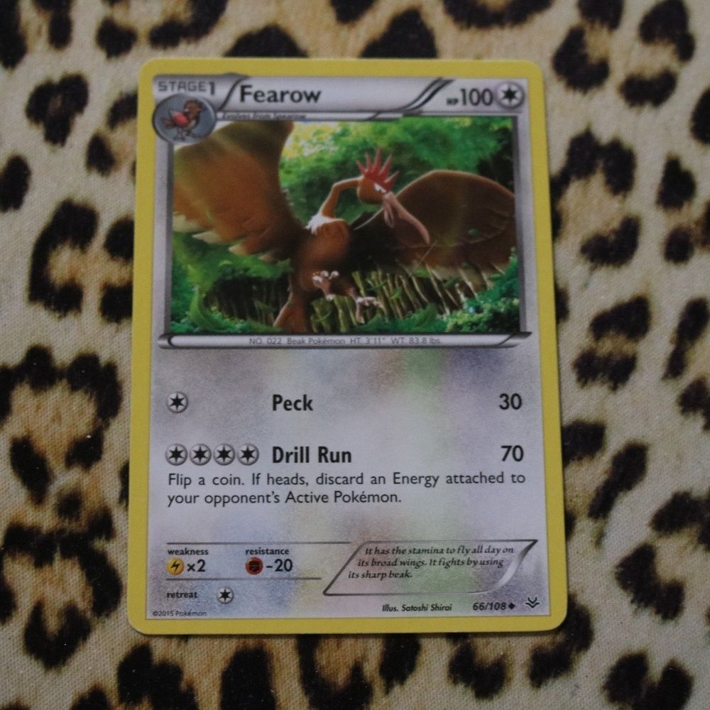 Fearow 66/108 Pokemon Card